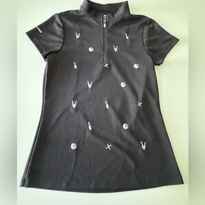 Savalino Angelina Bowling Jersey with Embroidered Details Size S